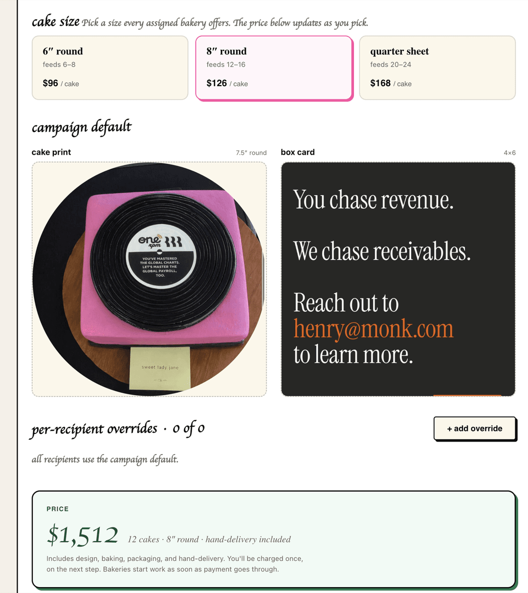 Daymaker campaign design workflow