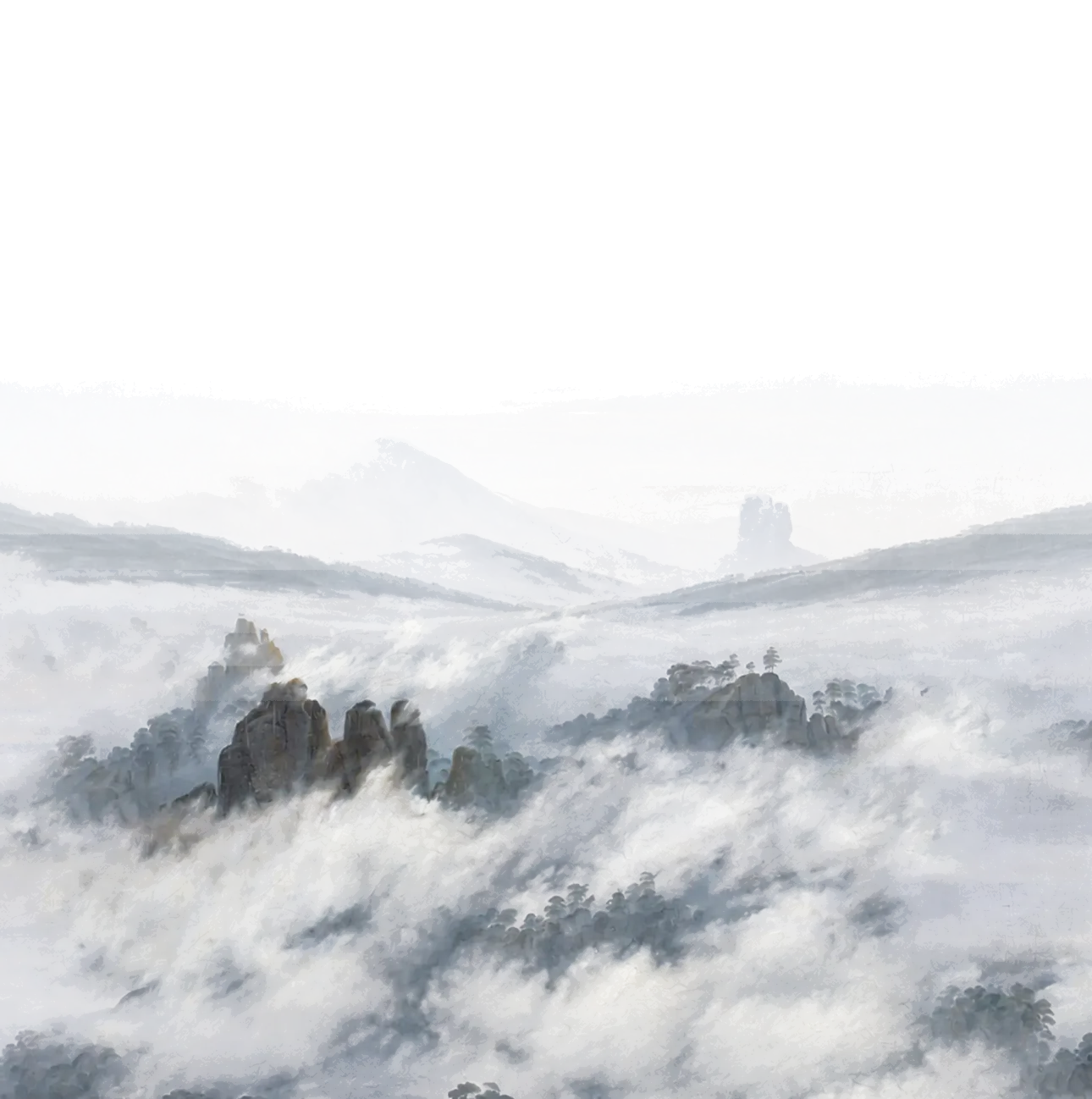 Caspar David Friedrich, Wanderer above the Sea of Fog, c. 1818