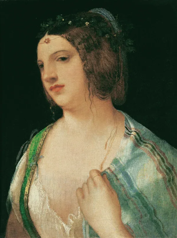Giorgione, Head of a Venetian Girl, c. 1509